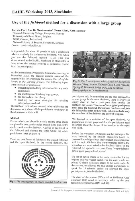 fishbowl metoden|(PDF) THE EFFECTIVENESS OF FISHBOWL .